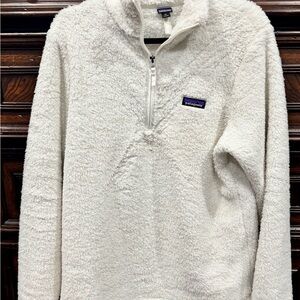 Patagonia Off-White Fleece Pullover